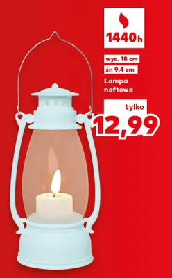 Lampa naftowa promocja w Kaufland