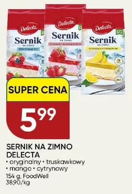 Sernik na zimno mango Delecta promocja w Chata Polska