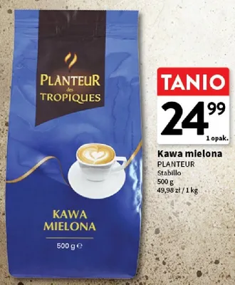 Kawa mielona Planteur des Tropiques Stabillo promocja w Intermarche