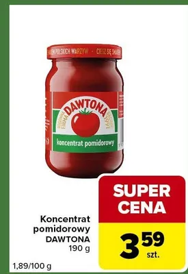 Koncentrat pomidorowy promocja w Carrefour Express