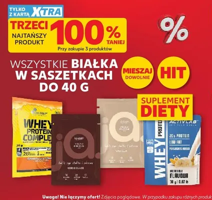 Białko w saszetkach Vian promocja w Kaufland