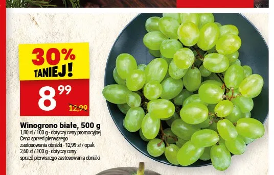 Winogrono białe promocja w Twój Market