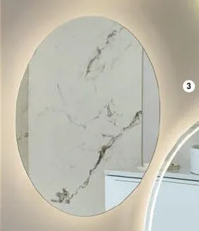 Lustro LED GoodHome Luna promocja w Castorama