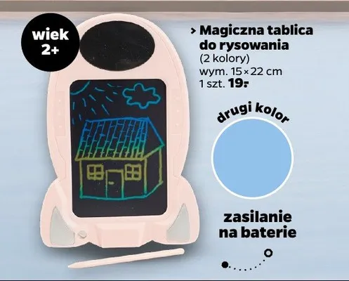 Magiczna tablica do rysowania promocja w Netto