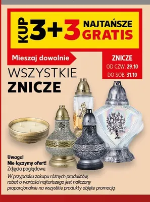 Znicze promocja w Kaufland