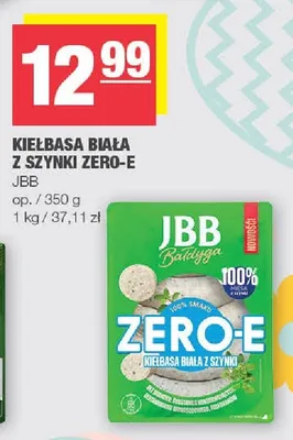 Kiełbasa biała z szynki zero-e promocja w SPAR