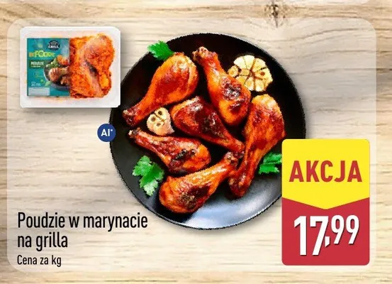 Podudzie w marynacie na grilla promocja w Aldi