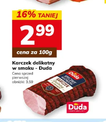 Karczek delikatny w smaku Duda promocja w Hitpol