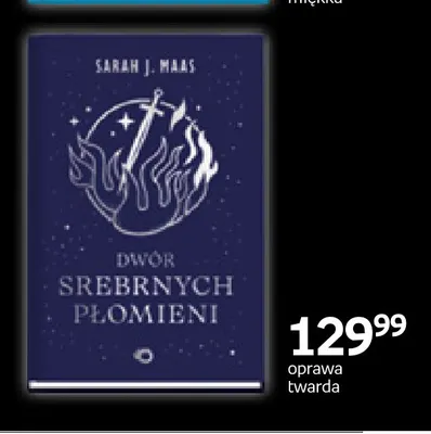 Książka Dwór Srebrnych Płomieni oprawa twarda Sarah J. Maas promocja w Empik