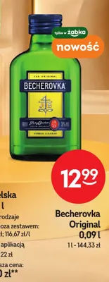 Becherovka Original promocja w Żabka