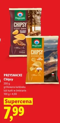 Chipsy grillowana karkówka Przysnacki promocja w Lidl
