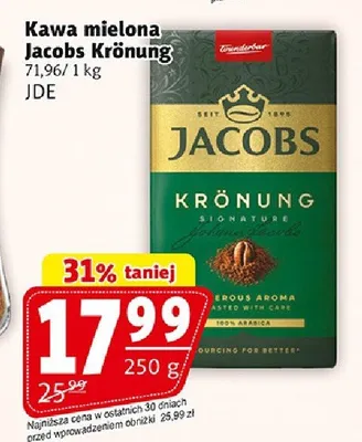 Kawa mielona Jacobs Krönung promocja w Prim Market
