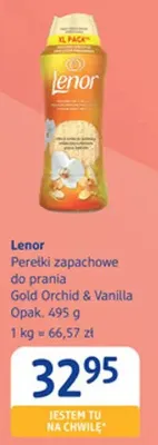 Perełki zapachowe do prania Gold Orchid & Vanilla promocja w Drogerie DM