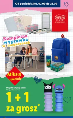 Artykuły szkolne promocja w Lidl