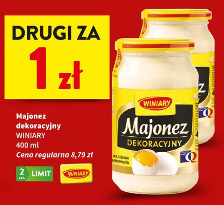 Majonez dekoracyjny promocja w Intermarche