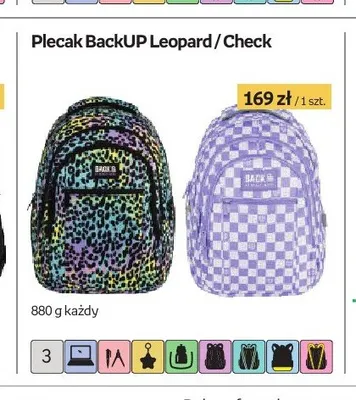 Plecak BackUP Leopard promocja w Empik