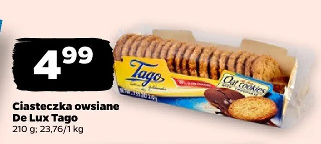 Ciasteczka owsiane promocja w Netto