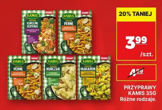 Przyprawy Kamis promocja w API Market