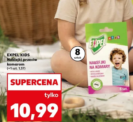 Naklejki przeciw komarom promocja w Kaufland
