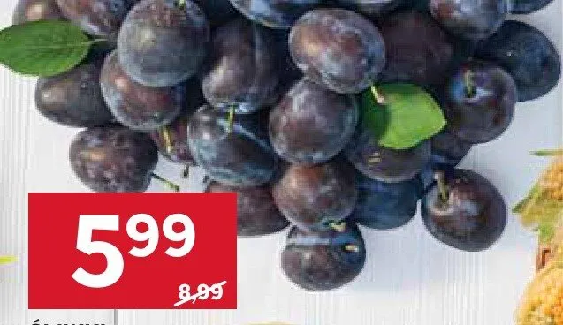 Śliwki promocja w Stokrotka