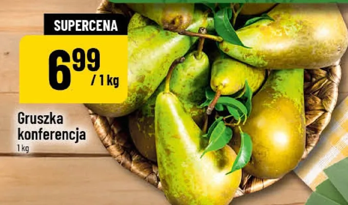 Gruszka konferencja promocja w POLOmarket