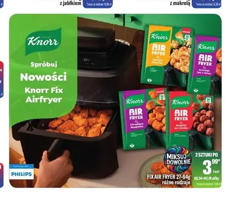 Fix Airfryer Knorr Chrupiące Nuggetsy promocja w Tomi Markt