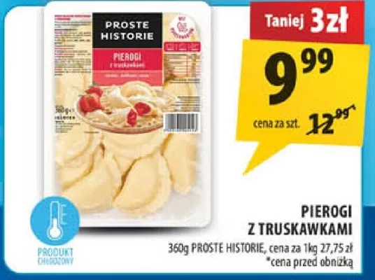 Pierogi z truskawkami promocja w Arhelan