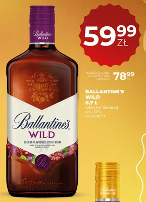 Ballantine's Wild szkocka blended spirit drink promocja w Duży Ben
