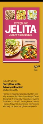 Książka Szczęśliwe jelita. Zdrowy mikrobiom promocja w Empik