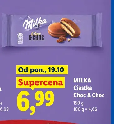 Ciastka Milka Choc & promocja w Lidl