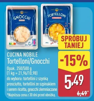 Gnocchi promocja w Aldi