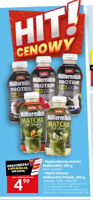 Napój mleczny Müllermilch Protein czekolada promocja w Twój Market