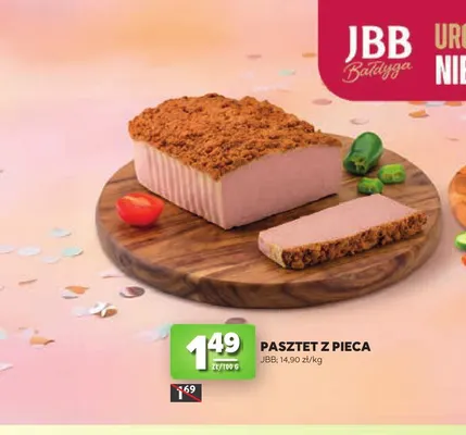 Pasztet z pieca JBB promocja w Stokrotka