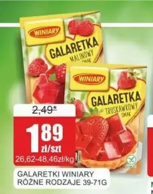 Galaretka Winiary promocja w Bingo