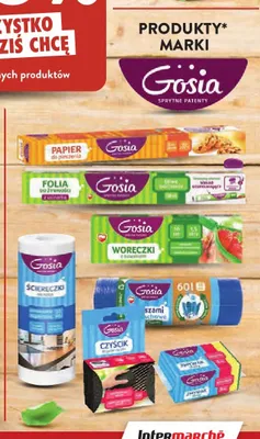 Produkty marki Gosia promocja w Intermarche
