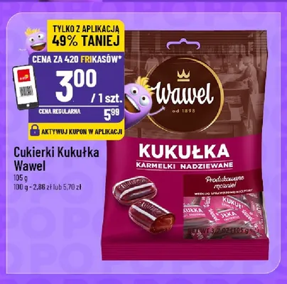 Cukierki Kukułka Wawel promocja w POLOmarket
