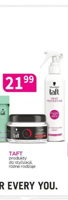 Produkty do stylizacji Taft promocja w Drogerie Polskie