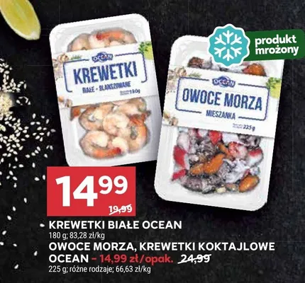 Krewetki białe promocja w Stokrotka