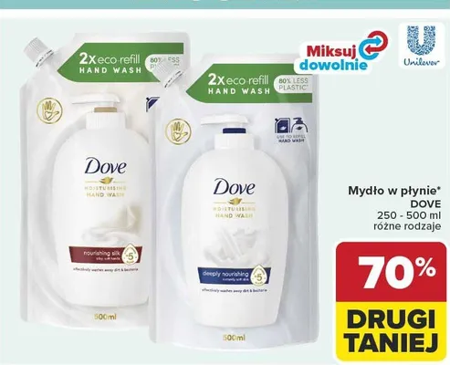 Mydło w płynie różne rodzaje promocja w Carrefour Market