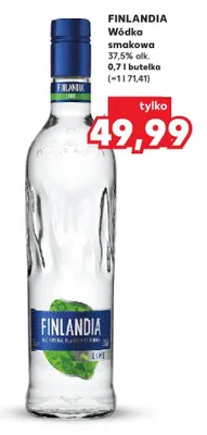 Wódka smakowa Finlandia Lime promocja w Kaufland