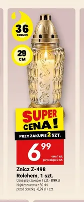 Znicz Z-498 Rolchem 29 cm promocja w Twój Market