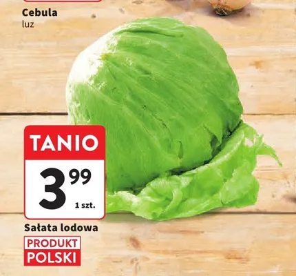 Sałata lodowa promocja w Intermarche