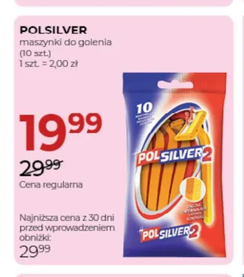 Maszynki do golenia Polsilver promocja w Drogerie Jawa