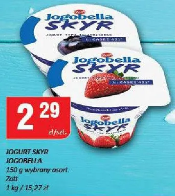 Jogurt Skyr Jogobella promocja w Chorten
