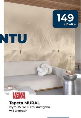 Tapeta Mural 159x280 cm Vena promocja w PSB Mrówka