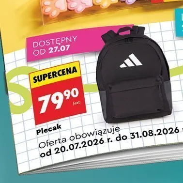 Plecak Adidas promocja w Biedronka