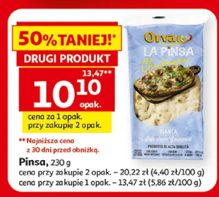 Pinsa promocja w Auchan