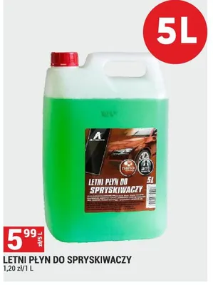 Letni płyn do spryskiwaczy promocja w Merkury Market