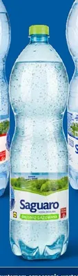 Woda Saguaro średniogazowana promocja w Lidl