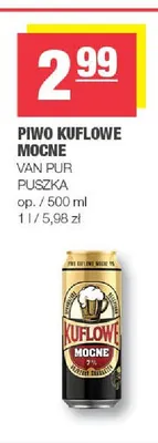 Piwo Kuflowe Mocne promocja w SPAR